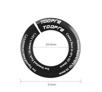 Bebykilemi For Ultra-Light Floating Six-Pin Disc Brake Carbon Fiber Mountain Road For Bike Brake Disc 140mm 160mm 180mm Lightweight Heat Dissipation Design for Daily Riding(D)