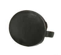 Bebykilemi Front Bumper Tow Hook Eye Cap Cover Compatible with Yaris 4-Door Sedan 2006-2010, ABS Plastic Unpainted Black Bumper Cap Replacement, Clip-On Design