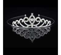 Bebykilemi Headband with Alloy Crown for Kids Enchanted Princess Hair Accessory (Style of 15)