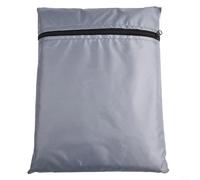 Bebykilemi Heavy-Duty Outdoor Chest Freezer Cover, 210D Oxford Fabric, Waterproof,Double Opening Design,Air Vents,Storage Pocket, Fits 7.0 Cubic Feet(GRAY-71.12 x 58.42 x 86.36 cm)