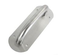 Bebykilemi Heavy Duty Stainless Steel Pull Push Door Handles - 2 Pack for Barn & Fire(Oval)
