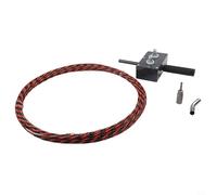 Bebykilemi Industrial Electric Wire Threading Tool Aluminum Alloy Automatic Cable Puller Compact for Electricians DIY Home Renovation Wall Wiring Machine(Set with wire)