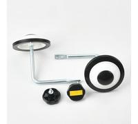 Bebykilemi Kids For Bike Stabilisers Training Wheels for 12 14 16 Inch Children For Bicycle Carbon Steel PU Material Flashing Light Support Wheels with Mounting Screws(for 16 inches For bike)
