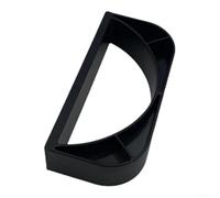 Bebykilemi Magnetic Kitchen Ice Scoop Holder With Two Storage Compartments, Made From ABS Plastic, For Maintaining Order Commercial Home Kitchens(IS BLACK)