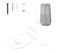 Bebykilemi Modern Acrylic Speaker Holder for Wall Mounting For Bose For SoundLink Revolve Easy Installation (Is transparent)