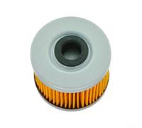 Bebykilemi Motorcycle Oil Filter for Bajaj CT100 For Boxer 115 130 BM150 135 Pulsar YS125 2018 Byson Indonesia FZ16 2008 - Aluminum + Filter Paper + Rubber, Yellow