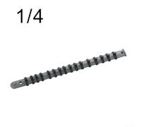 Bebykilemi Plus 350mm Rack Storage for 1/4 in 3//2 in Sockets Socket Organizer Lasting Having Predrilled Holes Long Tray Plastic Gadget Organizer for Workshop Socket Gara(/4)