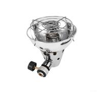 Bebykilemi Portable Camping Heater Mini Gas Heating Stove Electronic Ignition for Tents Outdoor Fishing Compatible with Propane Isobutane MAPP Fuel Conversion Head