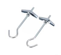 Bebykilemi Practical 2Pcs Swag Hook Kit to Hang Various Items Choice for Home Decoration Needs