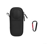 Bebykilemi Protective Storage Case for Insta360 X5 X4 with Soft Fleece Interior Non-Slip Zipper Design Lightweight Travel Carry Bag Nylon Construction(Nylon 2)