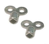 Bebykilemi Radiator Exhaust Valve Key 5x5mm Square Zinc Alloy Tool For Venting Standard Heating Radiators And Maintaining Heating System Efficiency(C)