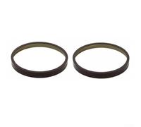 Bebykilemi Rear ABS Tone Ring Set of 2 for W204 W211 W212 R230, Rear Wheel Speed Sensor Reluctor Rings Replacement, Compatible with OEM A2303570182, lasting