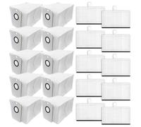 Bebykilemi Replacement Filter Dust Bag Set Including 10 Filters and 10 Dust Bags and Easy Installation, Compatible with 9590/9990/10090 AI Series Vacuum Cleaners