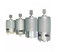 Bebykilemi Replacement Motor for Children's Ride On Electric Car RS550 RS390 RS380 RS555, 6V 12V 24V Voltage Support, 10 and 12 Tooth Gear Options for Power(550 6V 13000rpm)