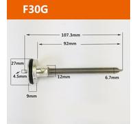 Bebykilemi Replacement Nailer Needle for T50DC ST64 F30 P625B 1013J 422J Air Nailer Compatible with MeiKeLa Models Pneumatic Pin Nail Parts Steel Hit Pin(F30G)