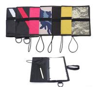 Bebykilemi Scuba Diving Wetnotes Underwater Notebook with 50 Waterproof Pages, Diving Log Book with Bungee Lanyard, Clear Storage Pocket and Pencil Slots for Divers(Camouflage 2)