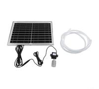 Bebykilemi Selling 10W 9V Solar Water Pump with Filter for Fish Pond, Aquarium and Outdoor Water Features, Submersible Circulating Pump with 2.5m Lift Height, Polycrystal