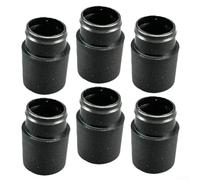 Bebykilemi Shaft Ferrules 6Pcs 0.335 0.350 0.370 Inch Silicone Sleeve Adapter Compatible with PING G425 G410 G400 G30 G25 Driver Fairway Club Repair Parts(370 lengthen)