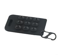 Bebykilemi Silicone Case, Voice Recorder Carrying Cases Portable Flexible Carrying Case For AI Voice Recorder Scratch-Resistant (Black)