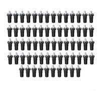 Bebykilemi Spring Partition Pin 80 Pcs Set for Blinds and Cabinet Doors, Long lasting PP Material with Iron Core Option, Replacement Transfer Shaft for Lily Hardware(Iron core-b-S)