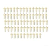 Bebykilemi Spring Partition Pin 80 Pcs Set for Blinds and Cabinet Doors, Long lasting PP Material with Iron Core Option, Replacement Transfer Shaft for Lily Hardware(Plastic-w)