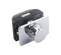 Bebykilemi Square Push Button Catch Lock Zinc Alloy 30mm Cut Hole No Key Knob Latch for Cupboard Cabinet Caravan Camper Boat Yacht Car Ambulance Furniture Chrome Nickel
