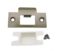 Bebykilemi Stainless Steel Door Reinforcement Plate for Garage - Deadbolt Cover Lock Mechanism with Screws, Heavy-Duty Security Upgrade for Home & Garden Door Hardware(Green ancient)