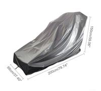 Bebykilemi Treadmill Dust Cover Waterproof Oxford Cloth Indoor Outdoor Running Machine Storage Bag Fitness Equipment Protector Jogging Exercise Gym Home(Gray 200 * 95 * 150)