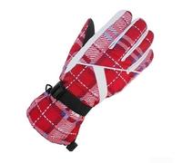 Bebykilemi Womens Ski Gloves Touchscreen Winter Gloves Waterproof | Fleece Lined Warm Thickened Non-Slip Palm for Outdoor Hiking Cycling Mountaineering Snow Sports Secure Fit Wrist Strap