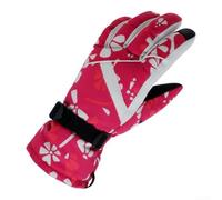 Bebykilemi Womens Ski Gloves Touchscreen Winter Gloves Waterproof | Fleece Lined Warm Thickened Non-Slip Palm for Outdoor Hiking Cycling Mountaineering Snow Sports Secure Fit Wrist Strap