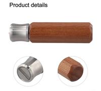 Bebykilemi Woodworking Plane -Slot Screwdriver with Rosewood Handle and Stainless Steel Head for Planer Cover Iron Adjustment, 26 x 101mm