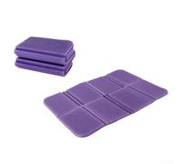 Bebykilemi XPE Foam Camping Mat Folding Portable Picnic Seat Pad Waterproof Hiking Cushion Lightweight Thermal Insulation Sitting Pad Outdoor Festival(The purple)