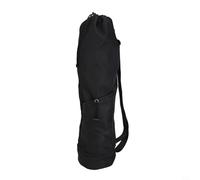 Bebykilemi Yoga Mat Bag, Waterproof Carrier with Adjustable Strap & Water Bottle Holder Large Capacity Storage, for Fitness Pilates Exercise Gym Outdoor Sports (Black)