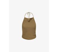 Bec & Bridge Womens Bec & Bridge Samantha Halterneck Georgette Top Twig 6