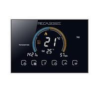 BecaSmart Series 8000 3A LCD Touch Screen Boiler Heating Intelligent Programming Control Thermostat with WiFi Connection (Boiler Heating, Black(WiFi))