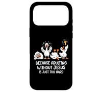 Because Adulting Without Jesus Is Just Too Hard Case for iPhone 17 Pro Max