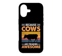 Because Cows Are Freaking Awesome Case for iPhone 17