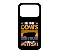 Because Cows Are Freaking Awesome Case for iPhone 17 Pro