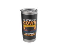 Because Cows are Freaking Awesome Stainless Steel Insulated Tumbler