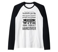 Because every great marriage starts with one great hangover Raglan Baseball Tee