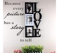 Because Every Picture Has A Story to Tell Vinyl Wall Stickers Home Decor Wall Decal 8093 Decorative Living Room Art 56 * 22Cm