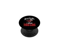 Because He's Mine I Walk This Line Fire Wife PopSockets Adhesive PopGrip