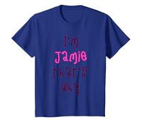 Because I'm Jamie That's why! Funny First Name Present for T-Shirt, Youth, Royal Blue, 2T