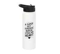Because I'm The Forensic Nurse That's Why Stainless Steel Insulated Water Bottle