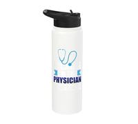 Because I'm The Physician That's why Stainless Steel Insulated Water Bottle