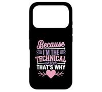 Because I'm The Technical Writer That's Why Case for iPhone 17 Pro