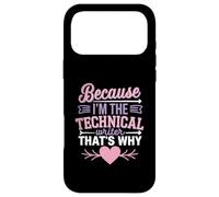 Because I'm The Technical Writer That's Why Case for iPhone 17 Pro Max