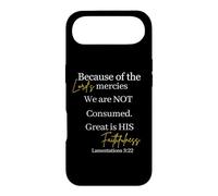 Because of the Lord’s Mercies - Great is His Faithfulness Case for iPhone Air