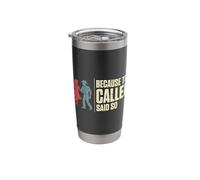 Because The Caller Said So Square Dance Funny Square Dancer Stainless Steel Insulated Tumbler
