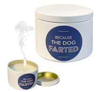 Because The Dog Farted Candle | Luxury Scented Vanilla Funny/Rude/Soy Wax Candles/for Dog Mum/dad/Friend/Birthday Gift/Housewarming